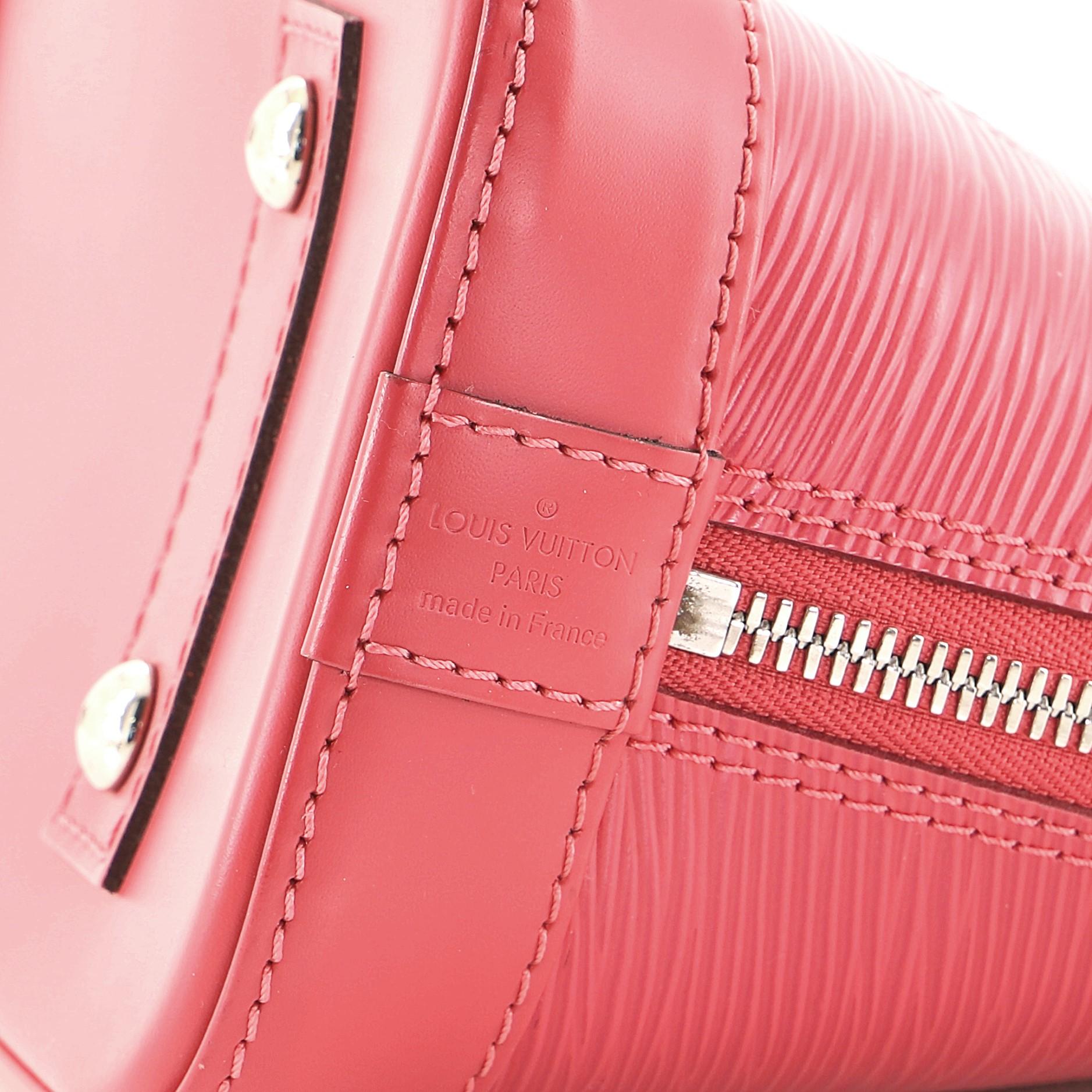 Louis Vuitton Alma Handbag Epi Leather BB 1