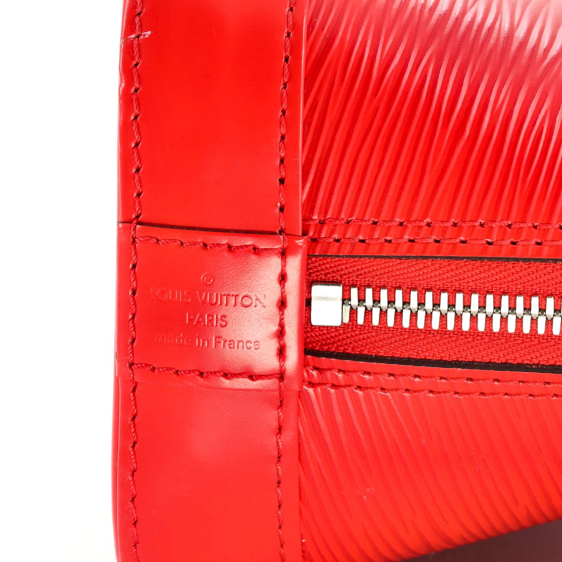 Louis Vuitton Alma Handbag Epi Leather BB For Sale 4