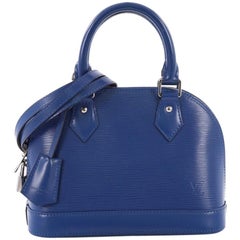 Used Louis Vuitton Alma Handbag Epi Leather BB