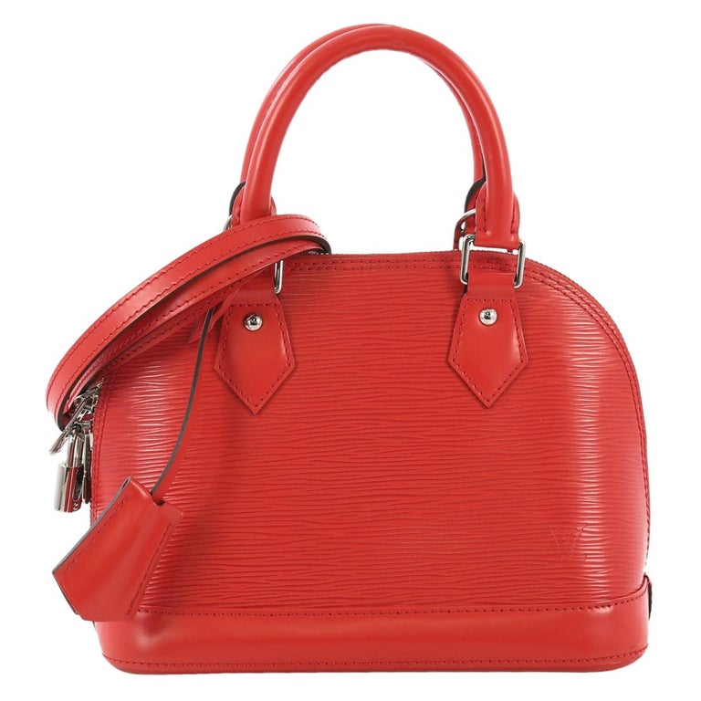 Louis Vuitton Alma Handbag Epi Leather BB For Sale at 1stdibs