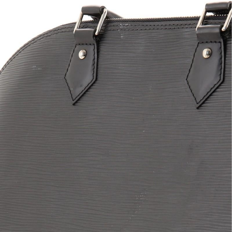 Louis Vuitton Alma Handbag Epi Leather GM 2