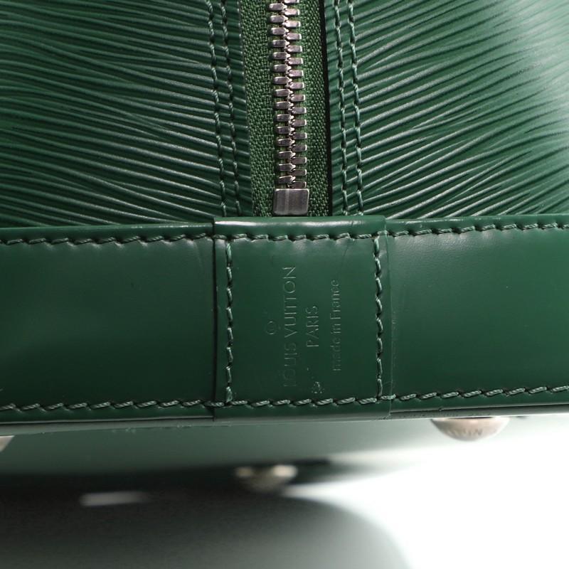 Louis Vuitton Alma Handbag Epi Leather GM 4