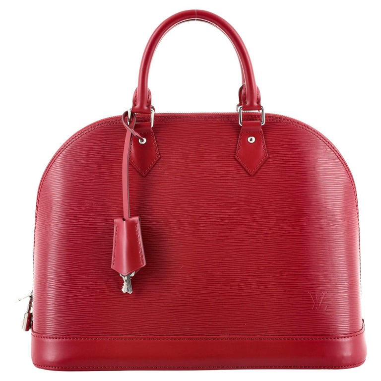 Louis Vuitton Alma Handbag Epi Leather GM at 1stDibs
