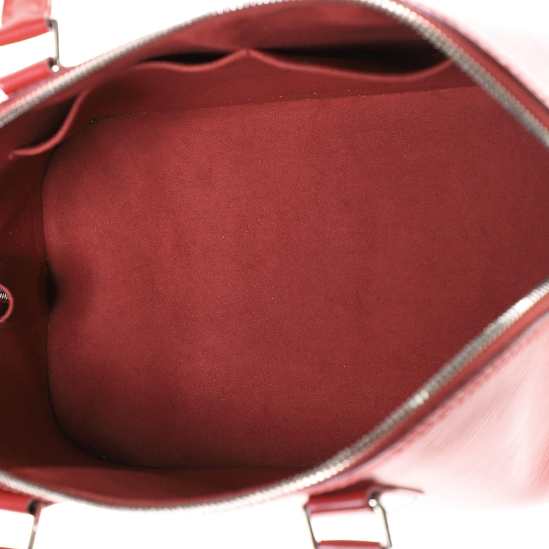 Louis Vuitton Alma Handbag Epi Leather MM 1