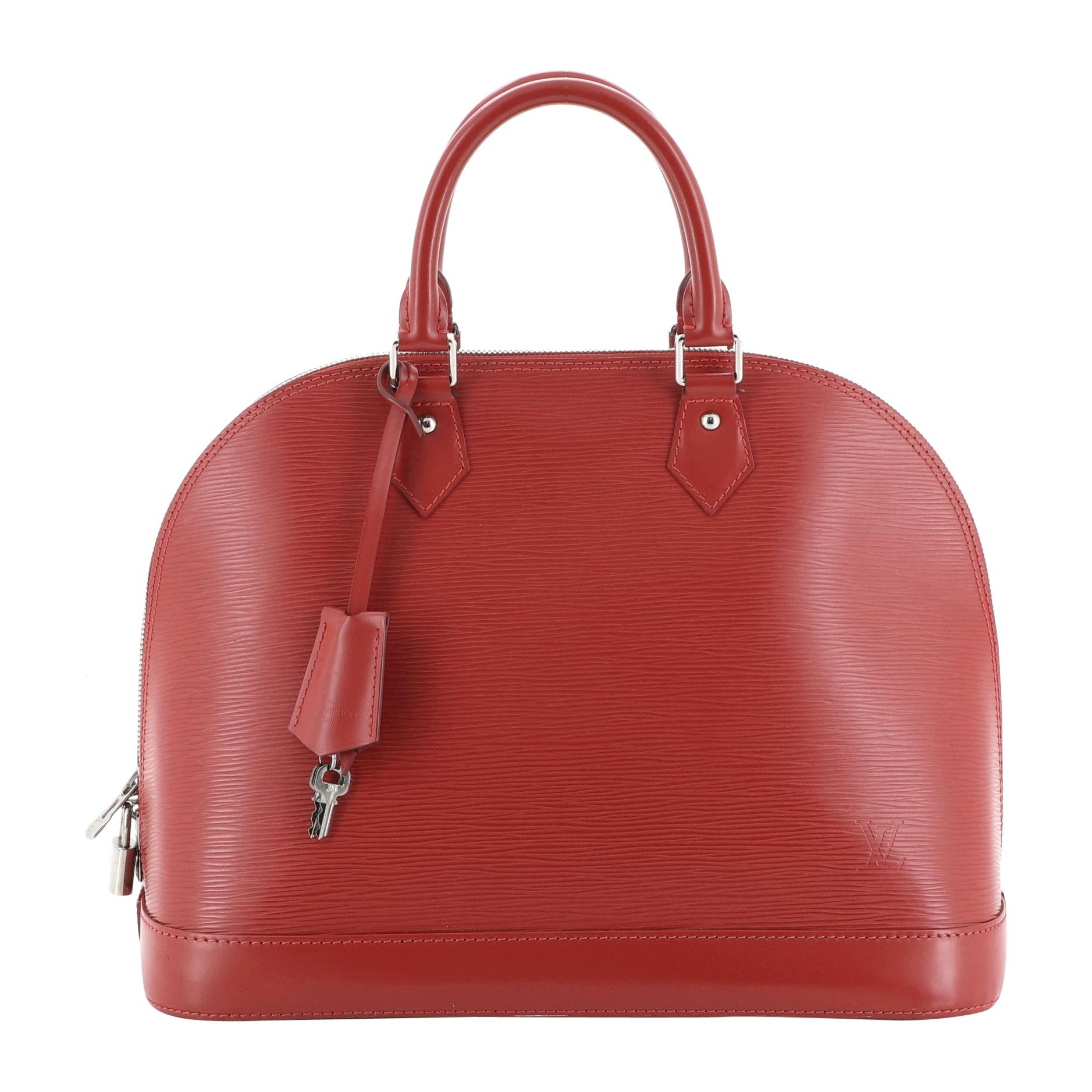 Louis Vuitton Alma Handbag Epi Leather MM