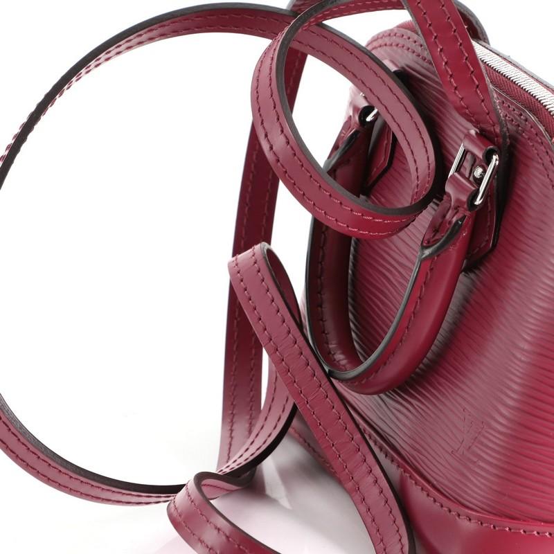 Louis Vuitton Alma Handbag Epi Leather Nano 1