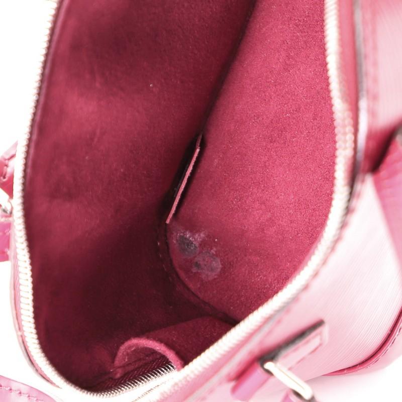 Louis Vuitton Alma Handbag Epi Leather Nano 2