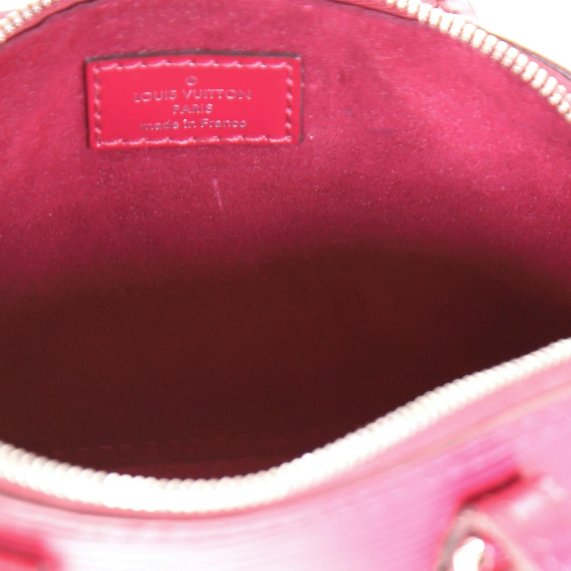 Women's or Men's Louis Vuitton Alma Handbag Epi Leather Nano