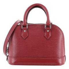 Louis Vuitton Alma Handbag Epi Leather Nano