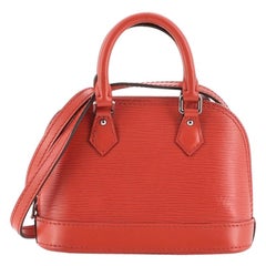 Louis Vuitton Alma Handbag Epi Leather Nano