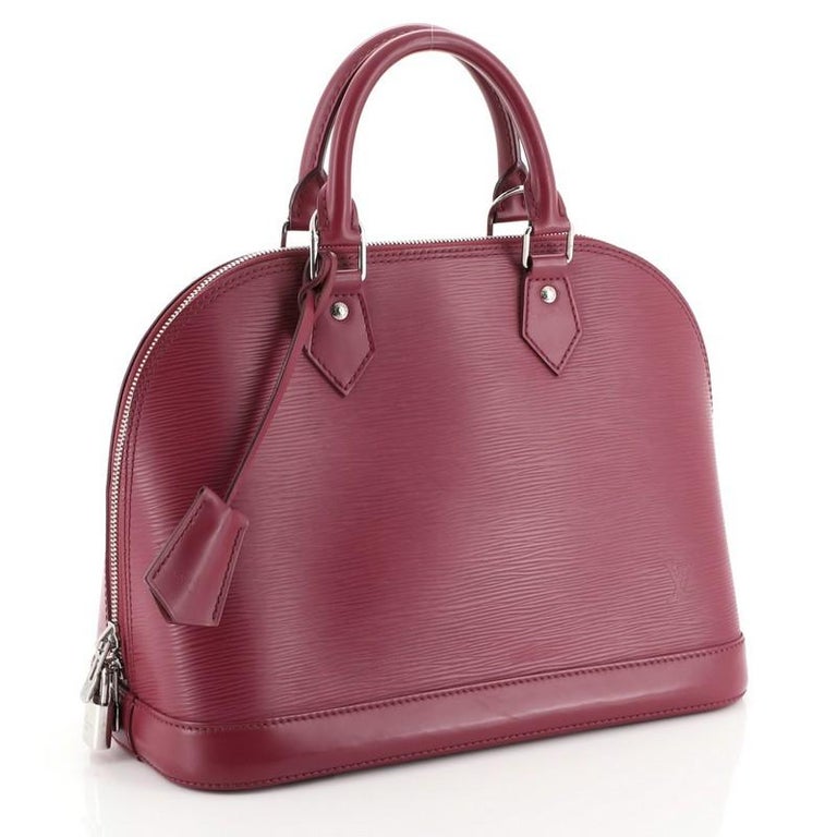 Louis Vuitton Lockit Handbag Epi Leather Pm