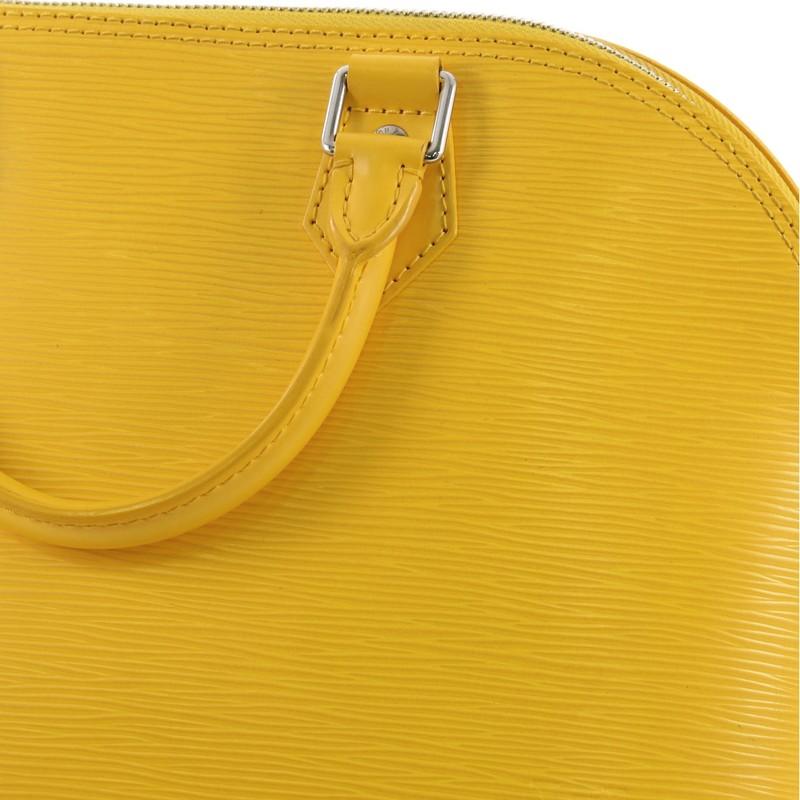 Louis Vuitton Alma Handbag Epi Leather PM 3