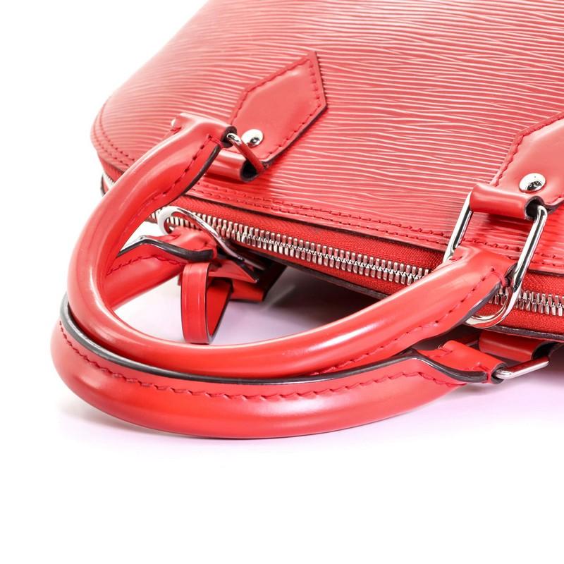 Louis Vuitton Alma Handbag Epi Leather PM 3
