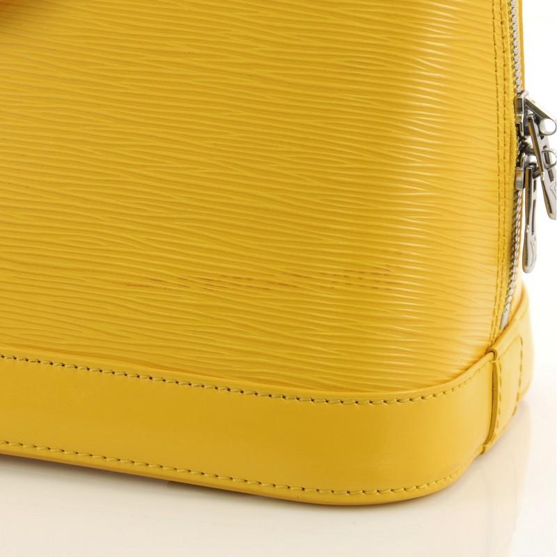 Louis Vuitton Alma Handbag Epi Leather PM 4