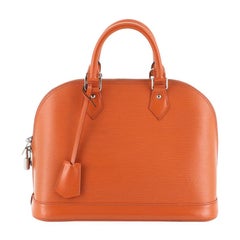 Louis Vuitton Epi Leather Alma Orange - For Sale on 1stDibs  louis vuitton  alma orange, louis vuitton alma bb honey gold