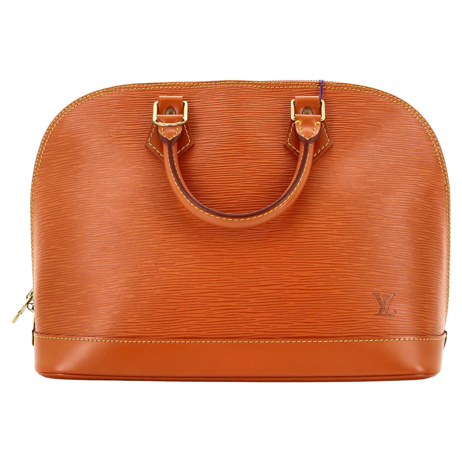 Louis Vuitton Alma Handbag Epi Leather PM For Sale at 1stDibs