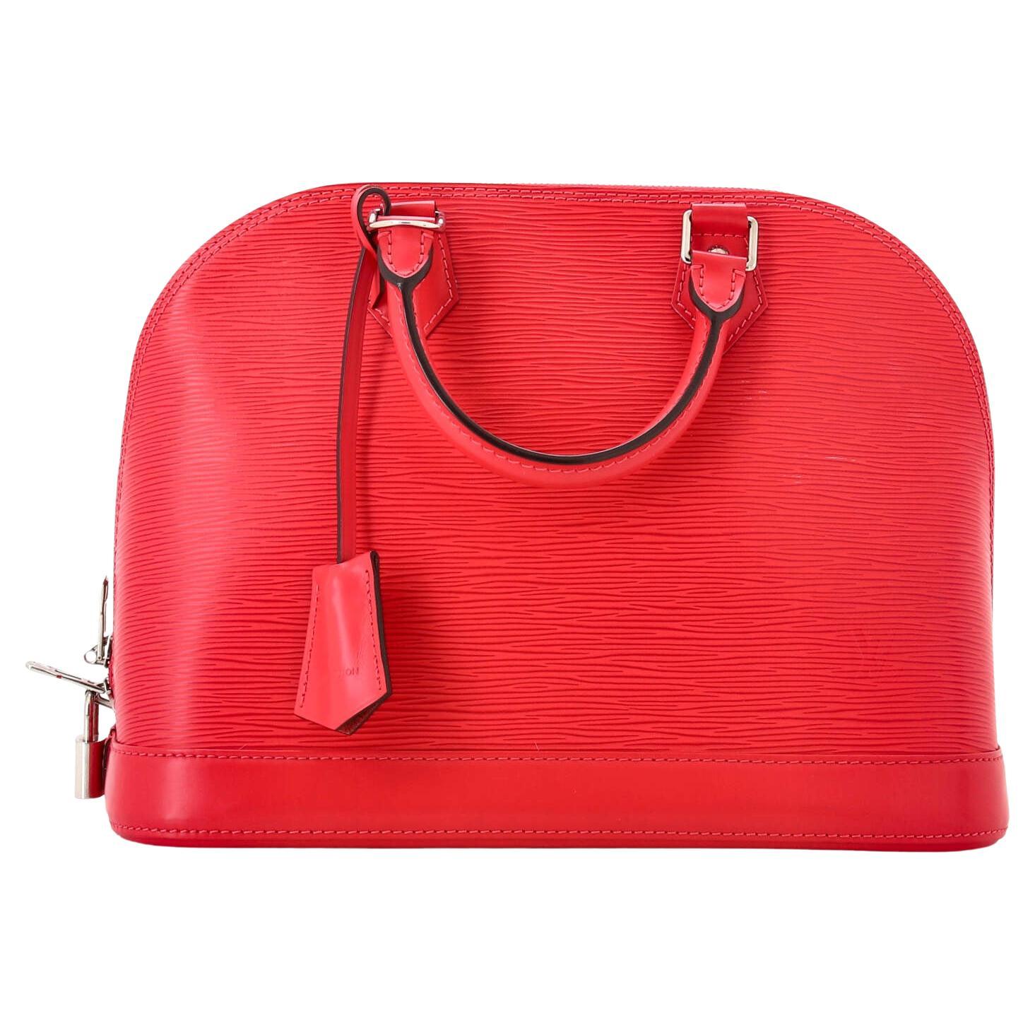Louis Vuitton Alma Handbag EPI Leather PM