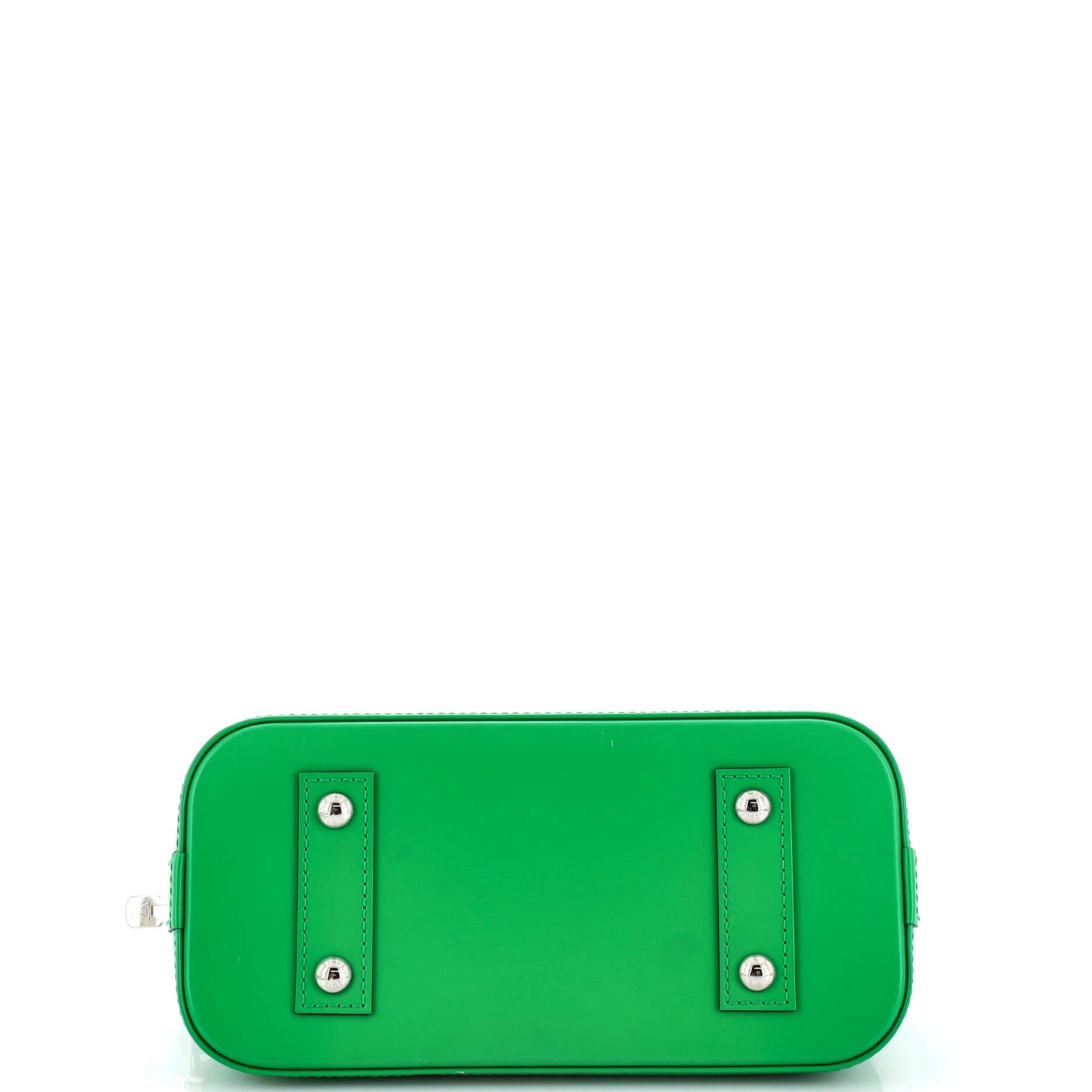 Women's or Men's Louis Vuitton Alma Handbag Epi Leather with Logo Jacquard Strap BB