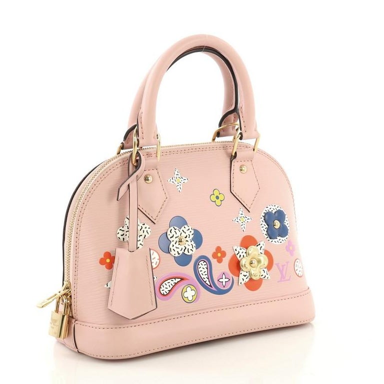LOUIS VUITTON Louis Vuitton Epi Alma BB Hot Pink M42048 Women's Leather  Handbag