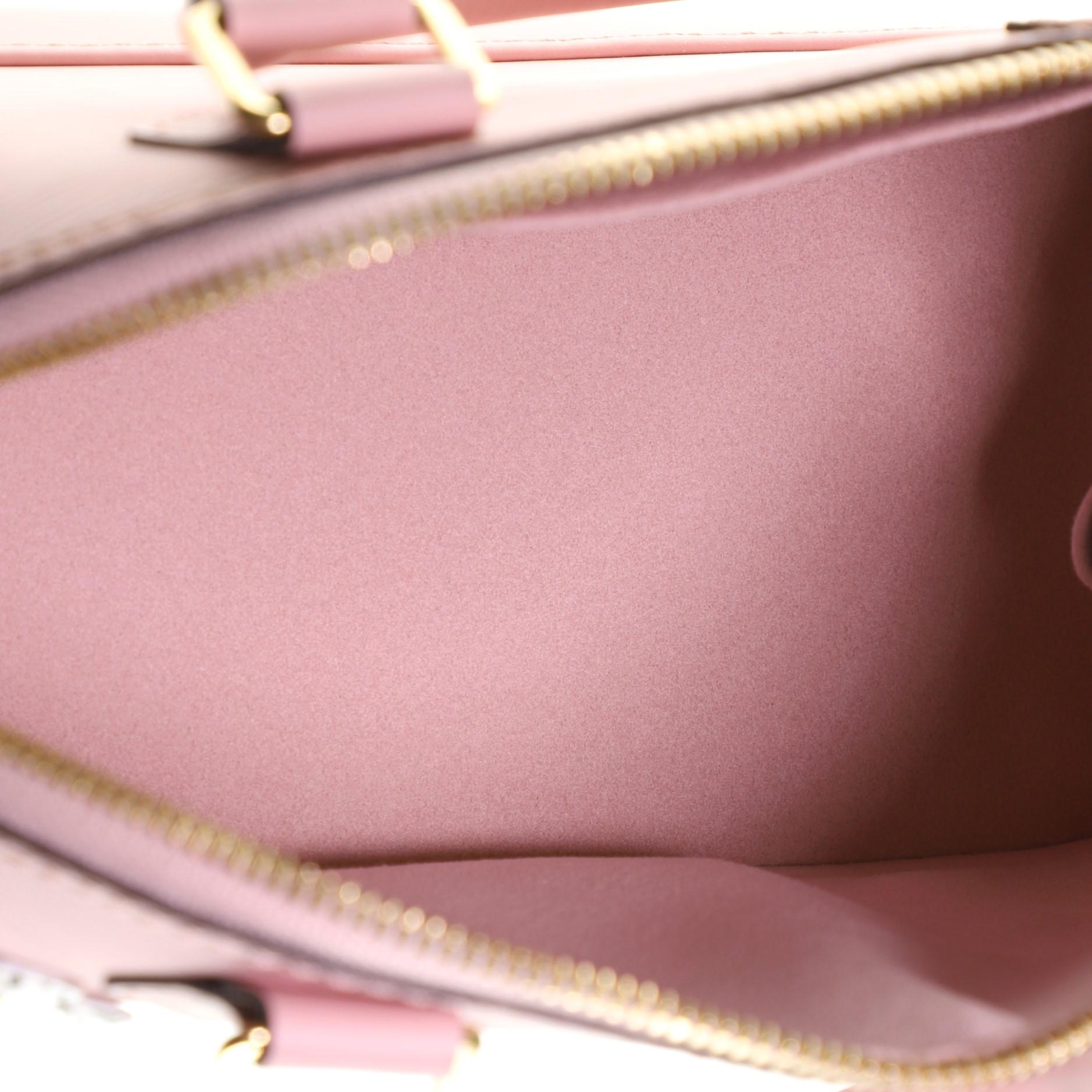 Women's or Men's Louis Vuitton Alma Handbag Limited Edition Floral Patchwork Epi Leather BB