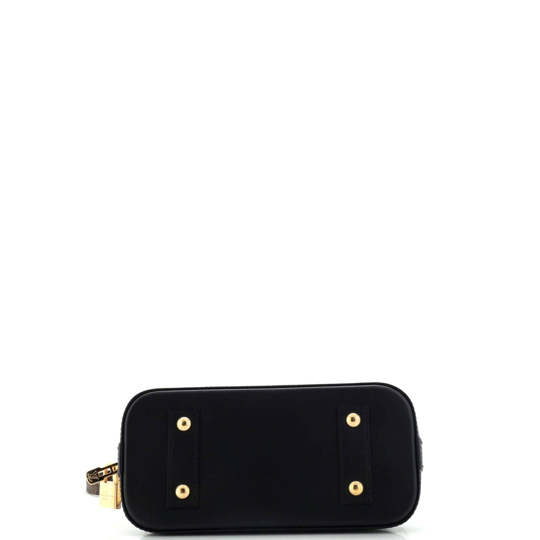 Louis Vuitton Alma Handbag Limited Edition Fornasetti Architettura Print Leather 1