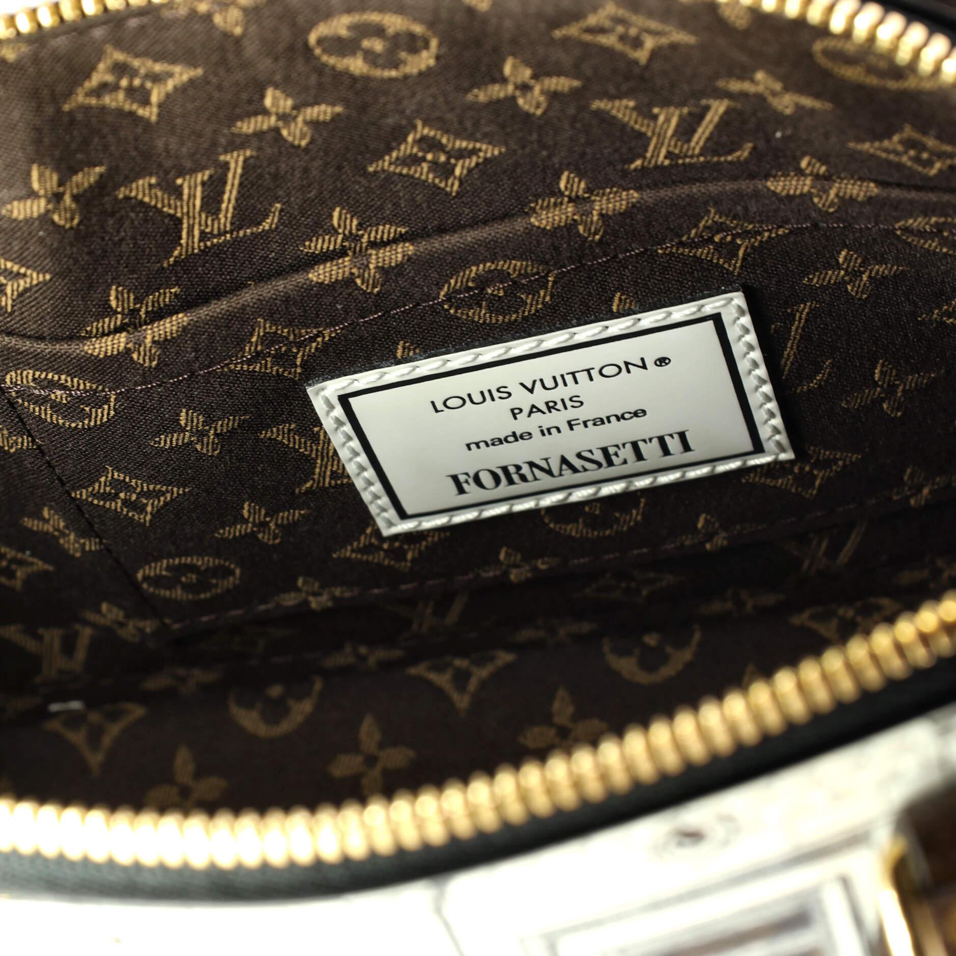 Louis Vuitton Alma Handbag Limited Edition Fornasetti Architettura Print Leather 3