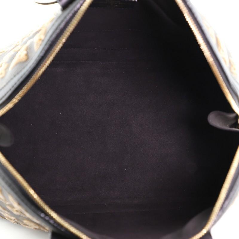 Louis Vuitton Alma Handbag Limited Edition Monogram Eclipse Sequins PM In Good Condition In NY, NY