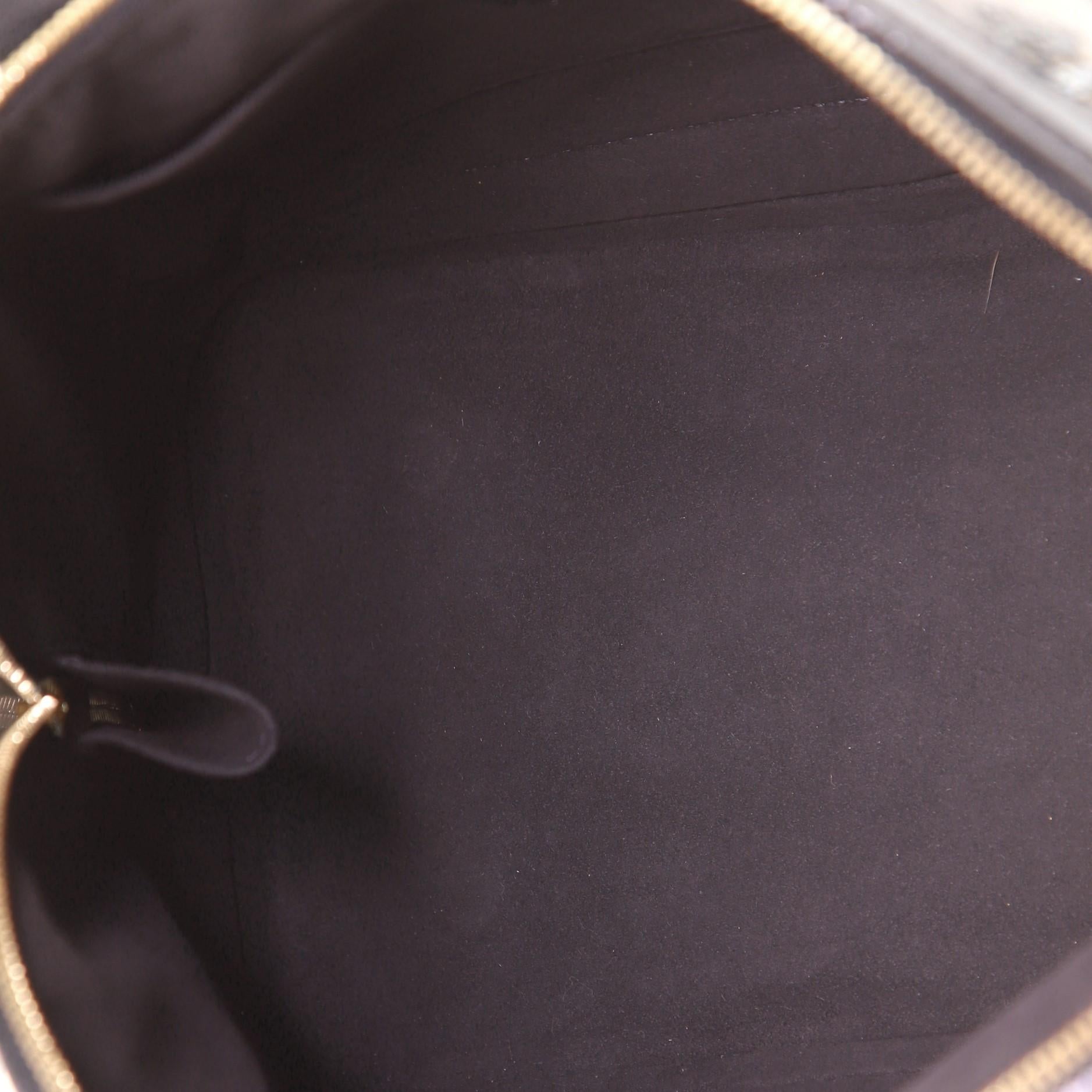 Women's or Men's Louis Vuitton Alma Handbag Limited Edition Monogram Eclipse Sequins PM