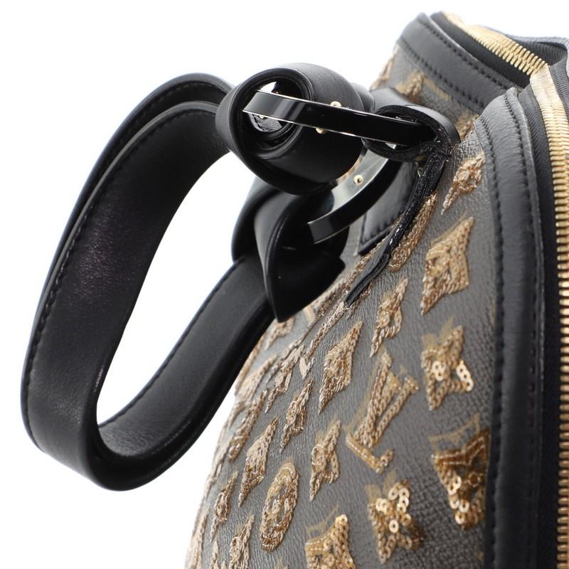 Louis Vuitton Alma Handbag Limited Edition Monogram Eclipse Sequins PM 2