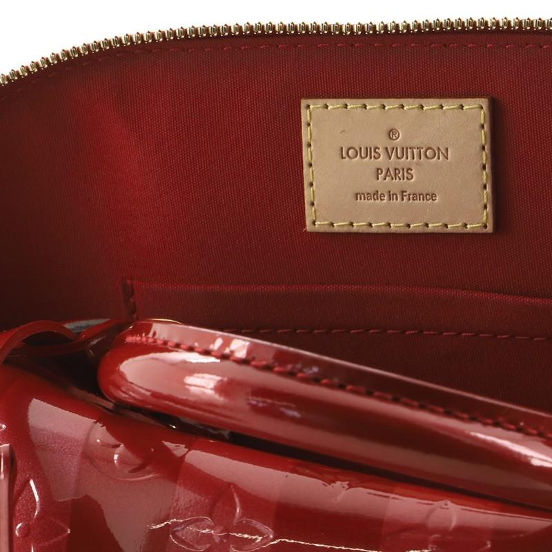 Louis Vuitton Alma Handbag Limited Edition Monogram Vernis Rayures BB 3