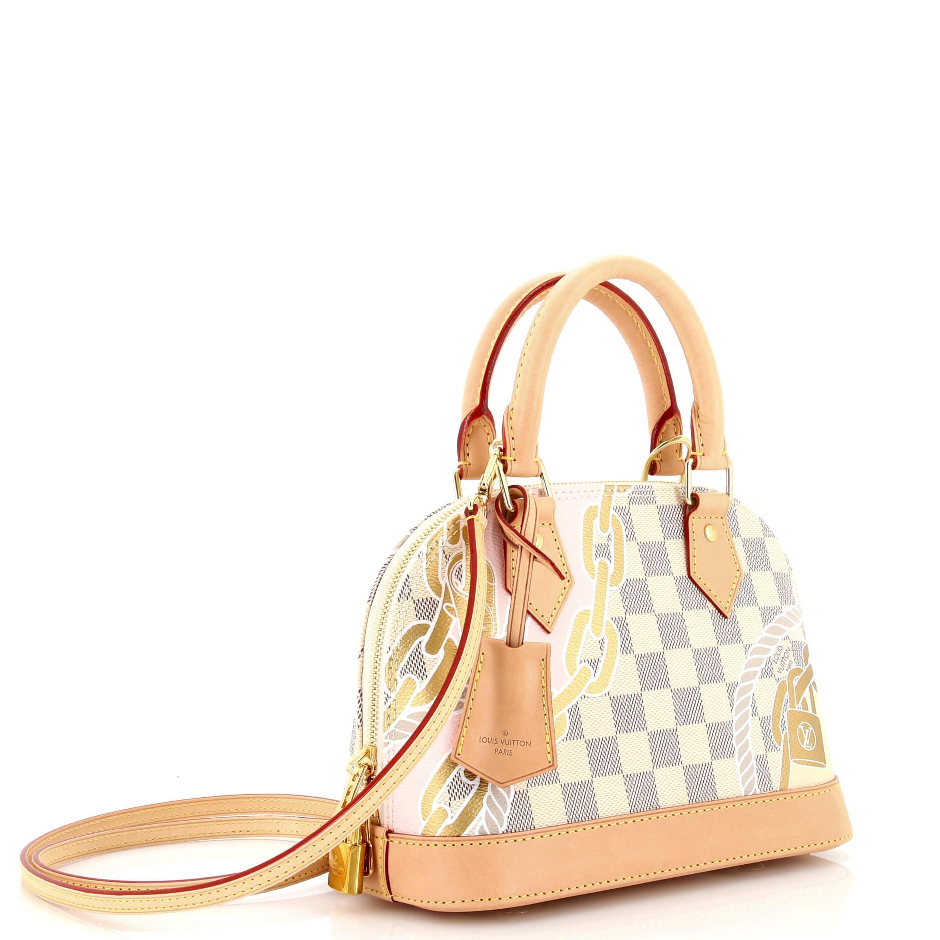 Louis Vuitton Noe Purse Cruise 22 Ecru Beige/Pink in Canvas/Leather with  Gold-tone - US