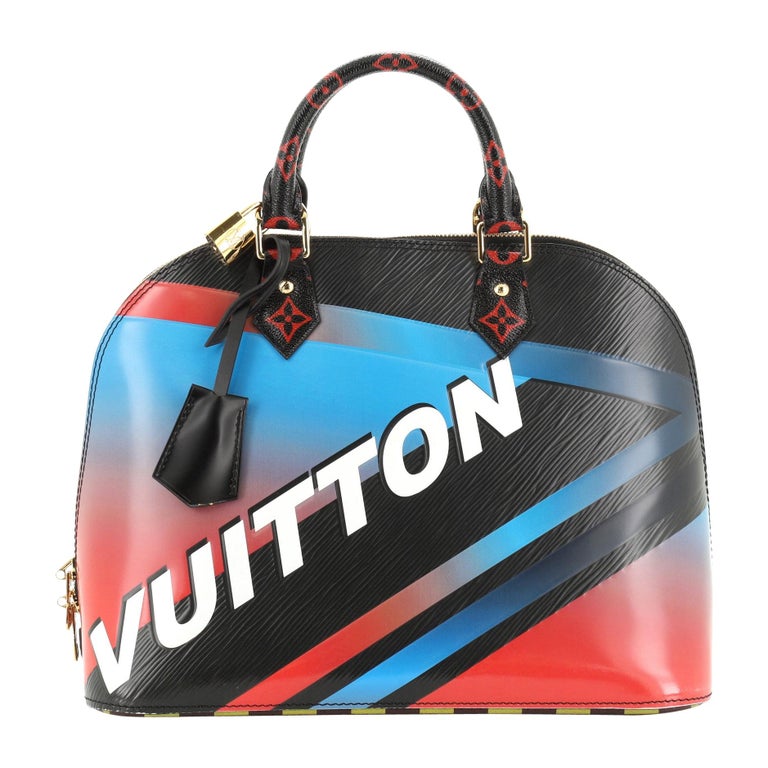 Louis Vuitton Alma Handbag Limited Edition Race Epi Leather PM at 1stDibs