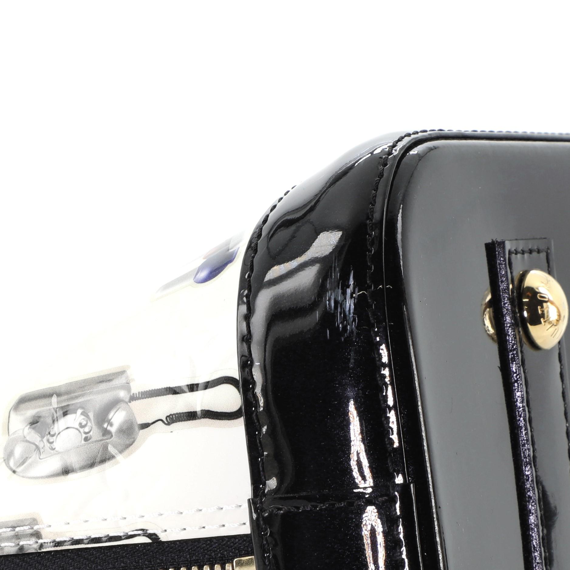 Louis Vuitton Louis Vuitton Alma Handtasche Limited Edition Stickers Monogramm Vernis PM 2
