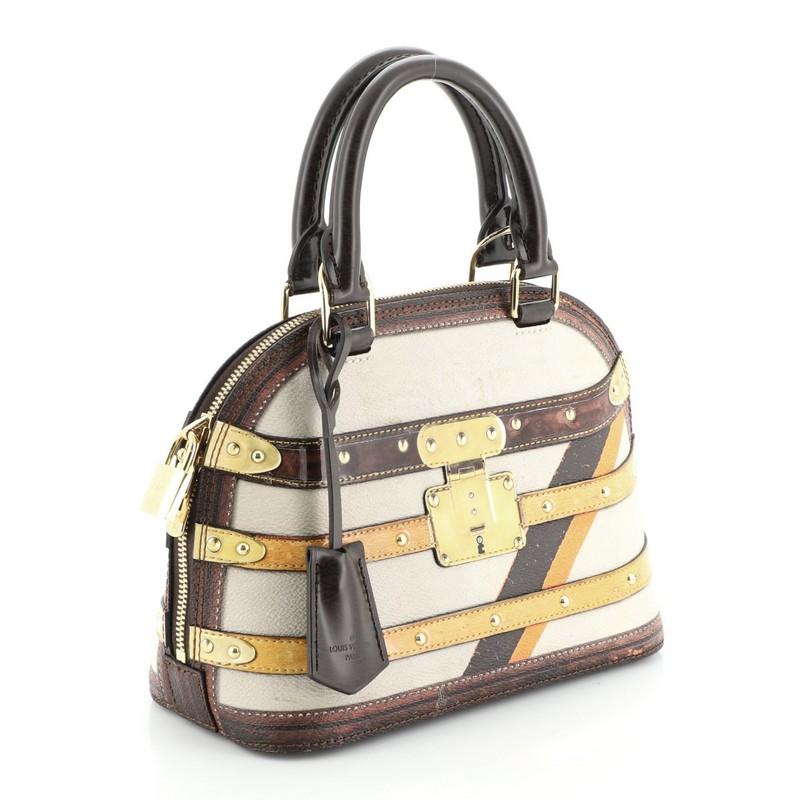 louis vuitton alma bb time trunk