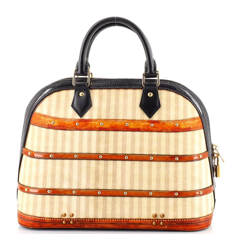 Louis Vuitton Limited Edition Shiny Alma Handbag
