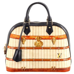  Louis Vuitton Alma Handbag Limited Edition Time Trunk Canvas PM