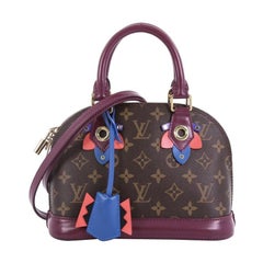 Louis Vuitton Alma Handbag Limited Edition Totem Monogram Canvas BB