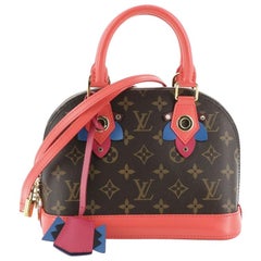 Louis Vuitton Alma Handtasche Limited Edition Totem Monogramm Canvas BB