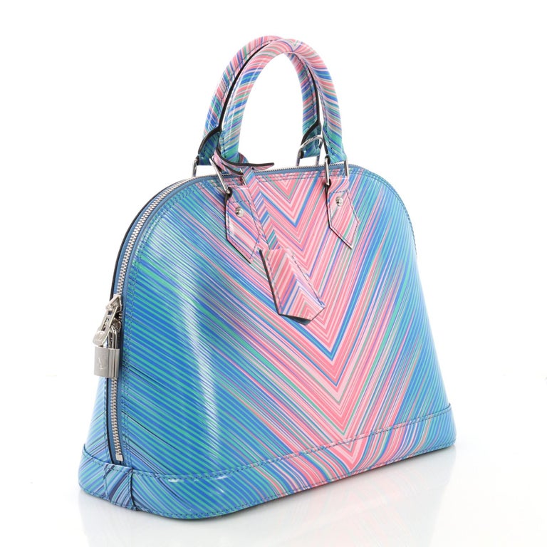Louis Vuitton Alma Handbag Limited Edition Tropical Epi Leather PM at 1stdibs