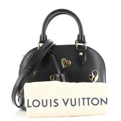 Louis Vuitton Alma Handbag Love Lock Epi Leather BB