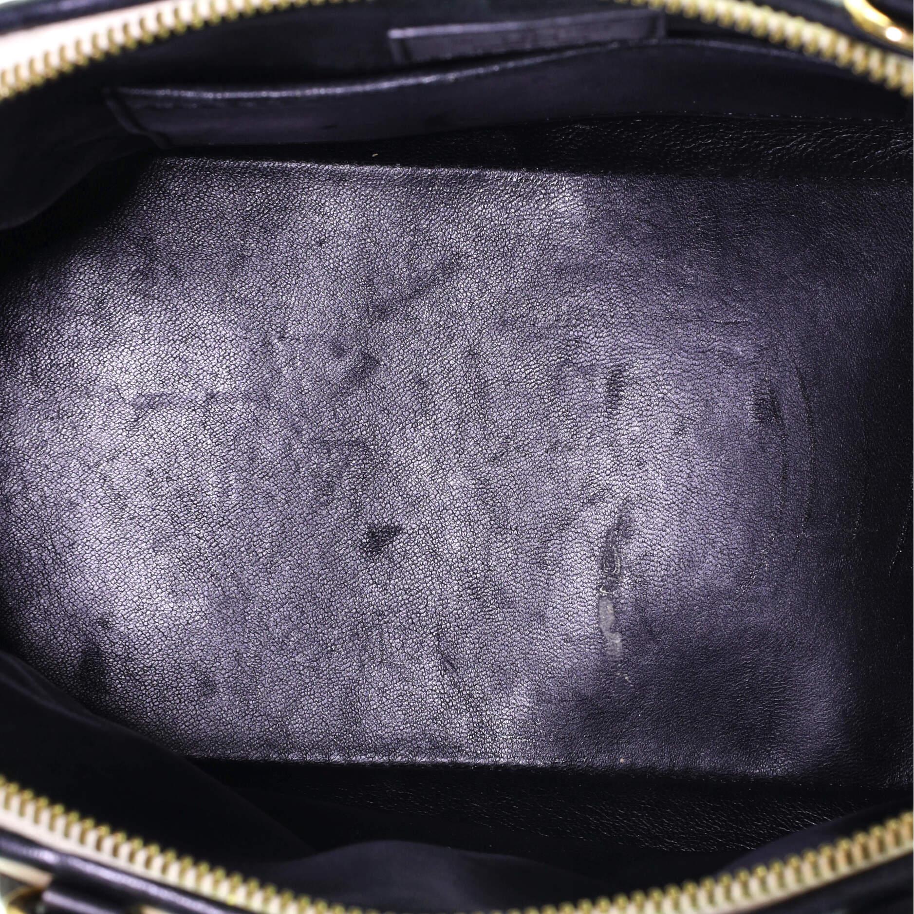 Louis Vuitton Alma Handbag Malletage Leather BB In Fair Condition In NY, NY