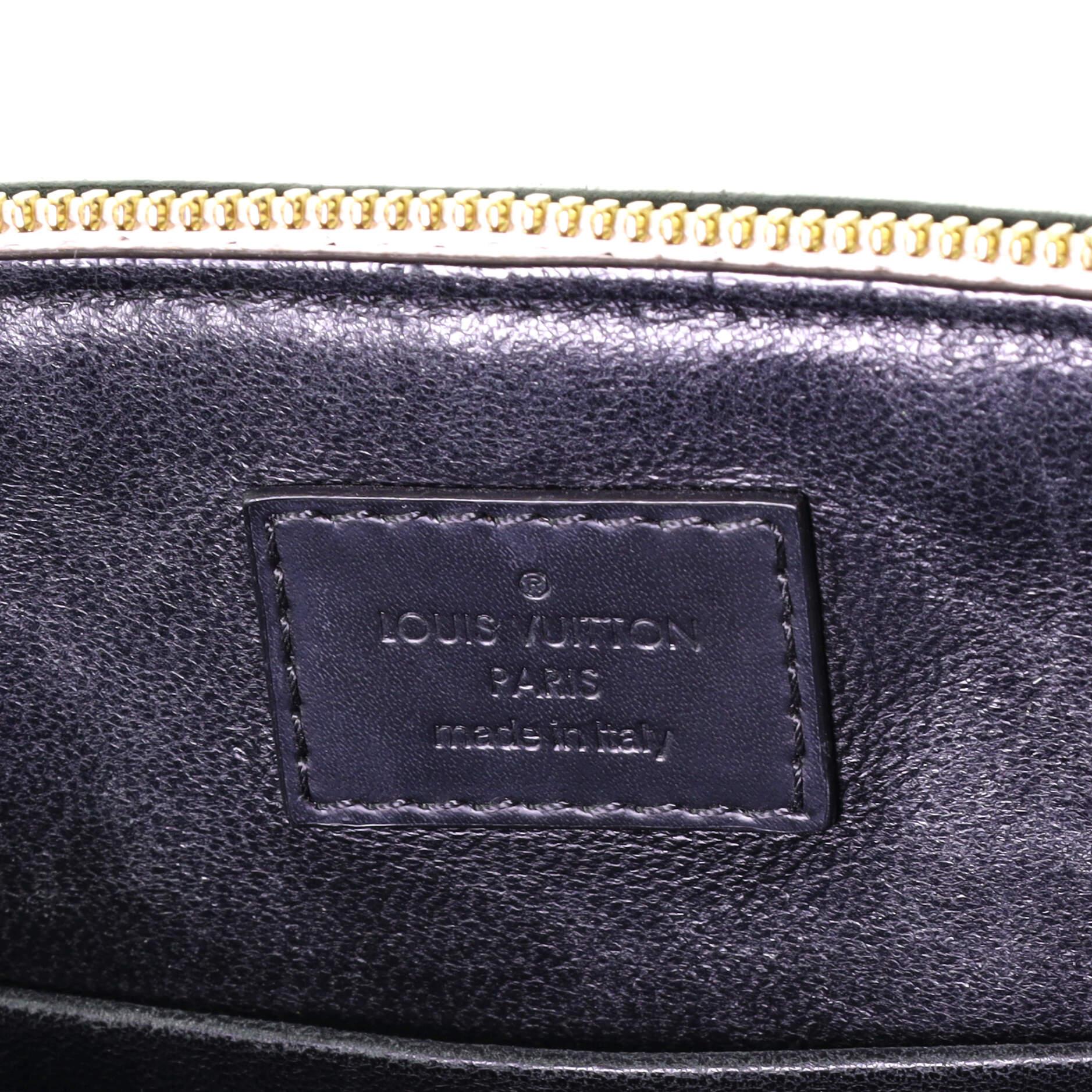 Louis Vuitton Alma Handbag Malletage Leather BB 3