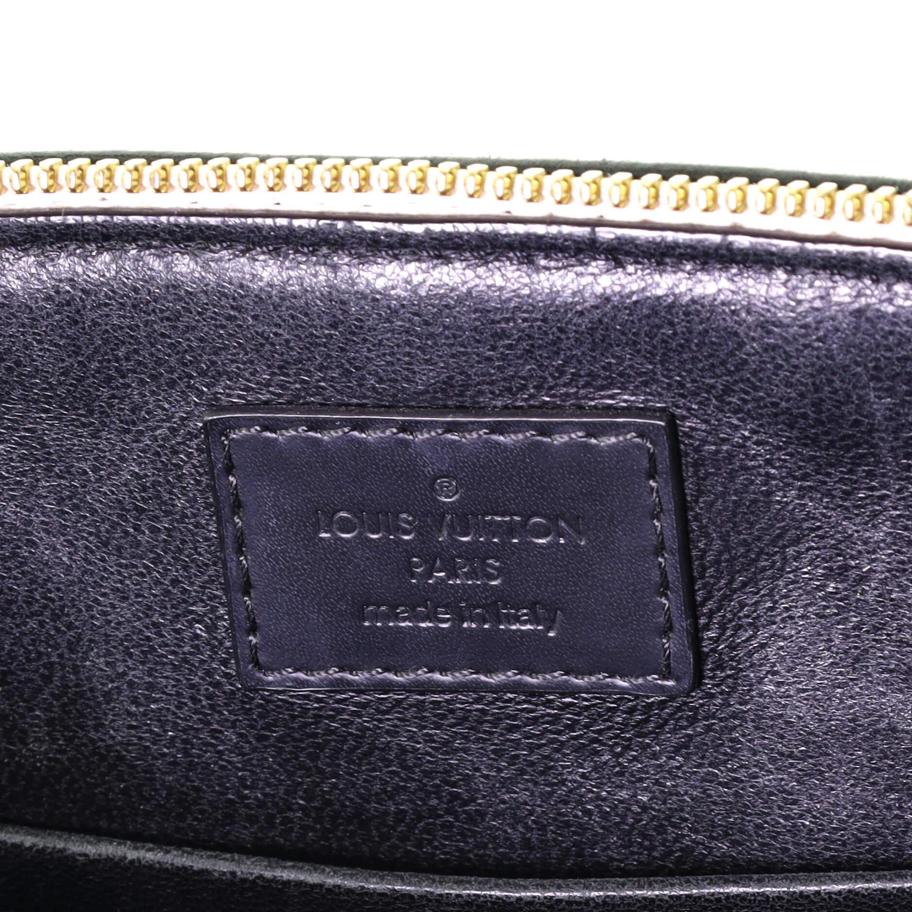 Louis Vuitton Alma Handtasche Malletage Leder BB 4
