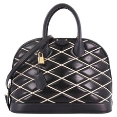 Louis Vuitton Alma Handbag Malletage Leather PM