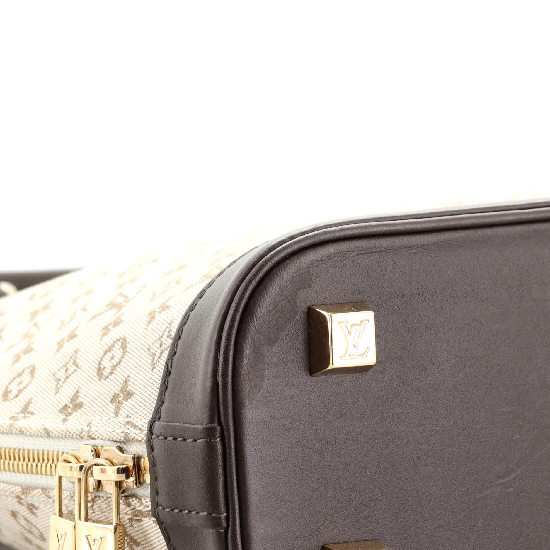 Louis Vuitton Alma Handbag Mini Lin Haut 2