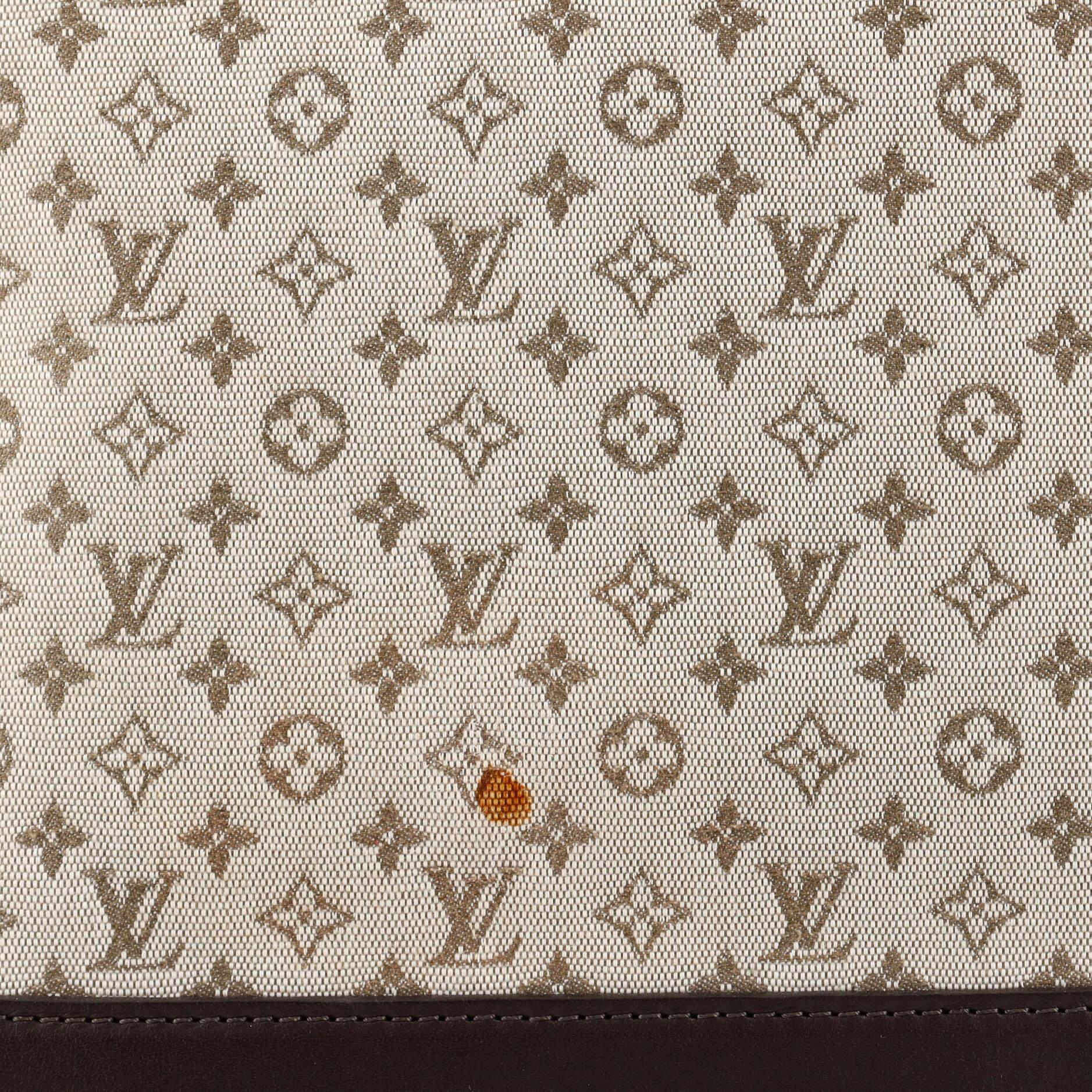 Louis Vuitton Alma Handbag Mini Lin Haut 3