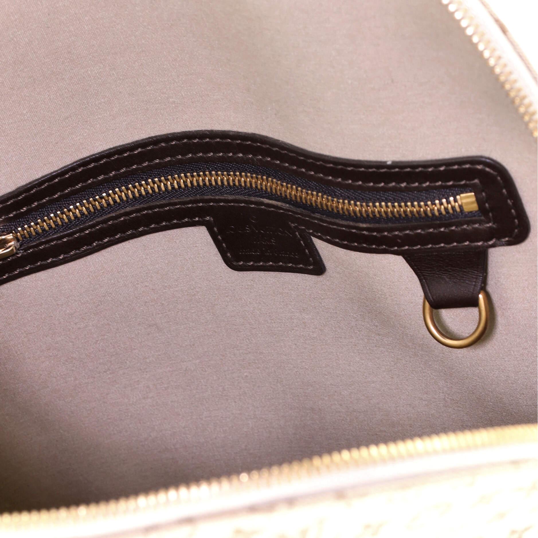 Louis Vuitton Alma Handbag Mini Lin Haut 4