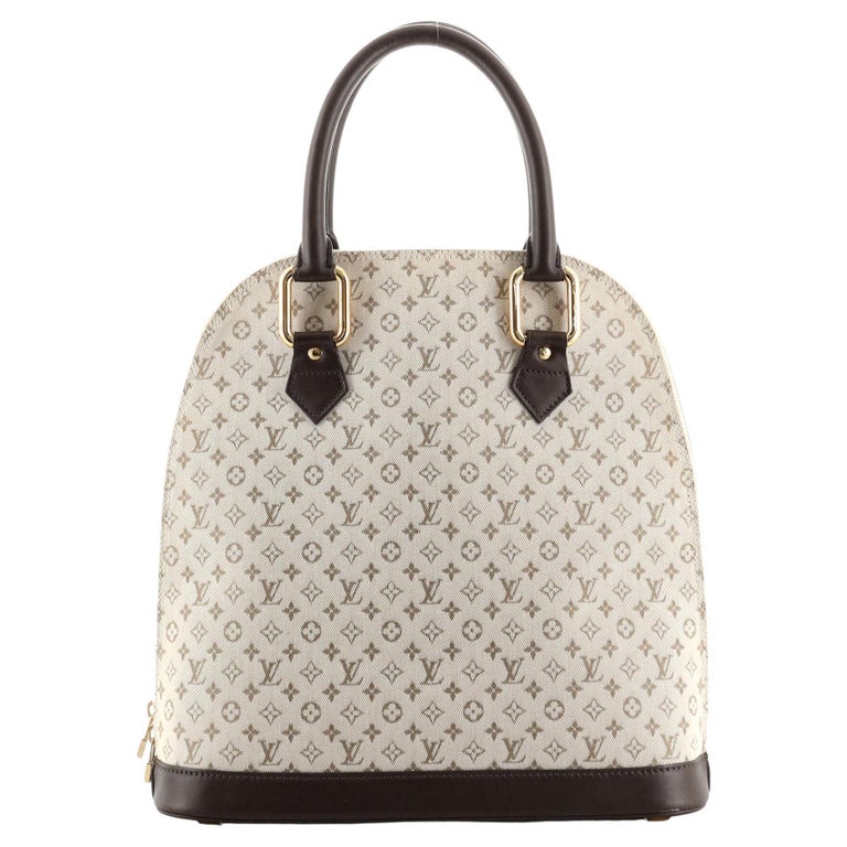 Louis Vuitton Alma Handbag Mini Lin Haut at 1stDibs