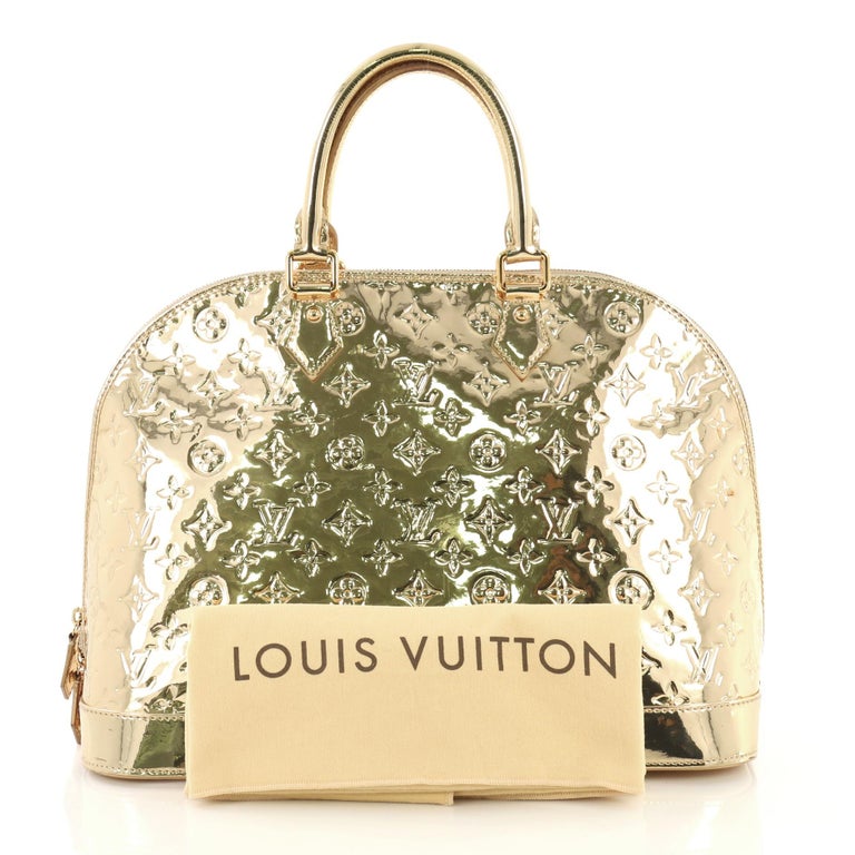 Louis Vuitton Alma Handbag Miroir PVC GM For Sale at 1stdibs