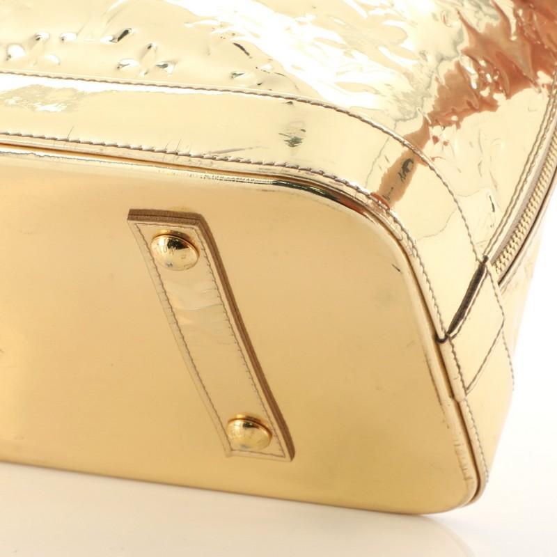 Louis Vuitton Alma Handbag Miroir PVC GM  In Good Condition In NY, NY